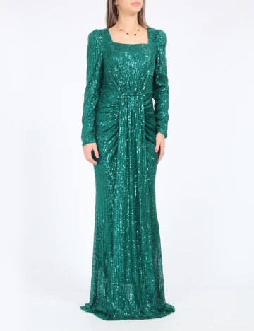 Rochie lunga SHEIN, verde