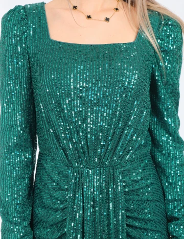 Rochie lunga SHEIN, verde