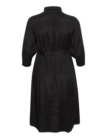 Rochie medie Kaffe Curve, negru