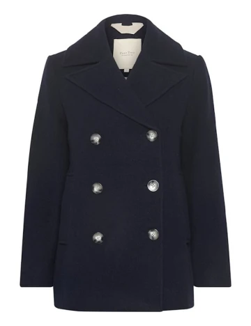 Palton Part Two, bleumarin Albastru