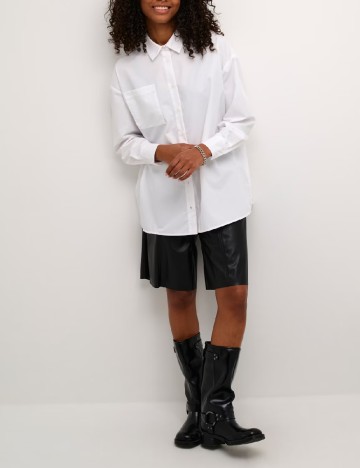 Camasa Oversize Kaffe, alb