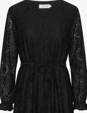 Rochie scurta Cream, negru