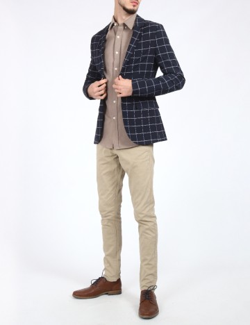 
						Sacou ASOS, bleumarin