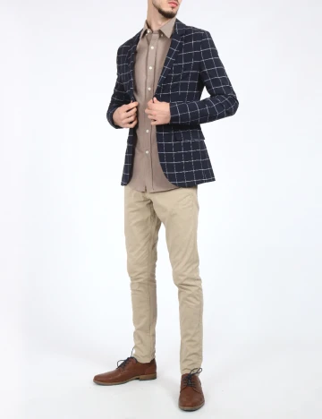 Sacou ASOS, bleumarin Albastru