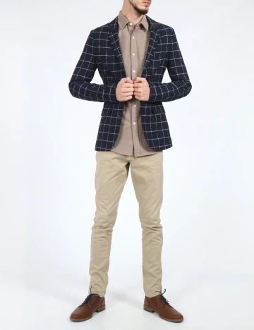 Sacou ASOS, bleumarin Albastru