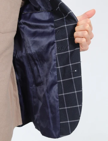 Sacou ASOS, bleumarin Albastru