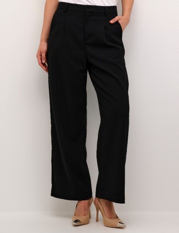 Pantaloni Kaffe, negru