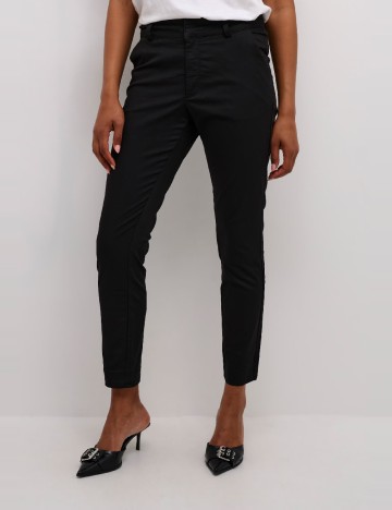 
						Pantaloni Kaffe, negru