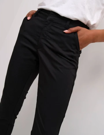 Pantaloni Kaffe, negru