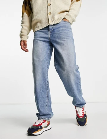 Blugi ASOS, albastru Albastru