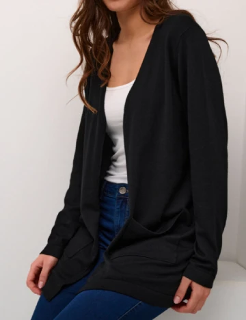 Cardigan Kaffe, negru