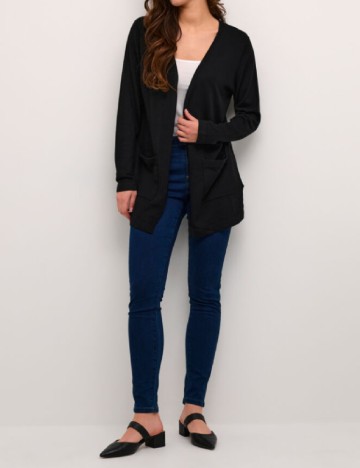 Cardigan Kaffe, negru