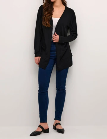 Cardigan Kaffe, negru