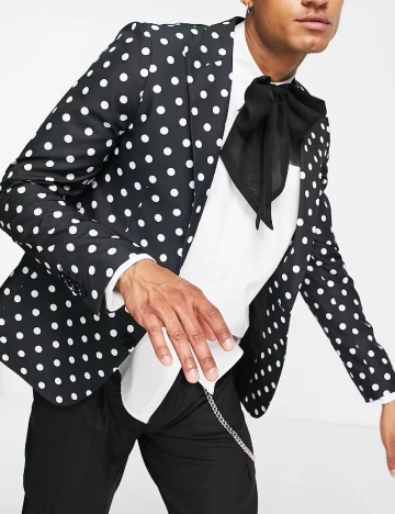 Sacou Devil s Advocate, negru Negru