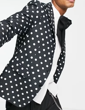 Sacou Devil s Advocate, negru Negru