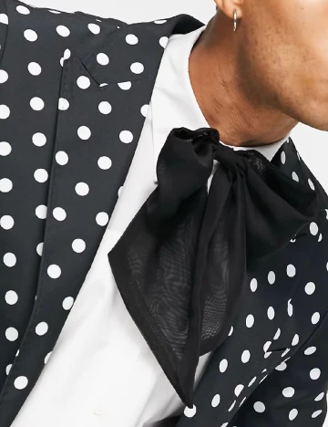 Sacou Devil s Advocate, negru Negru