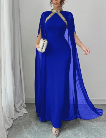 
						Rochie lunga SHEIN, albastru