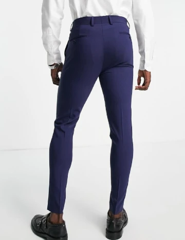 Pantaloni Noak, albastru Albastru