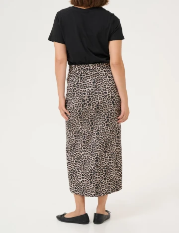 Fusta Kaffe, animal print