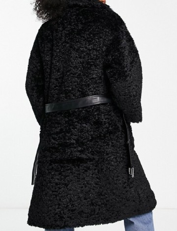 Palton Qed London, negru