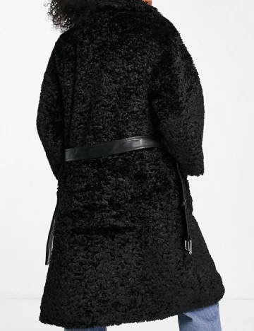 Palton Qed London, negru