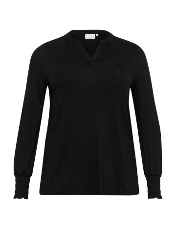 Bluza Kaffe Curve, negru