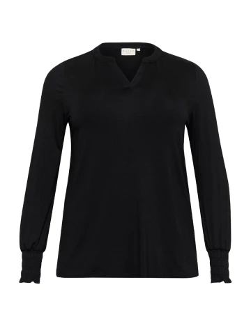 Bluza Kaffe Curve, negru