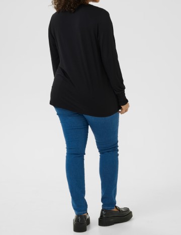 Bluza Kaffe Curve, negru
