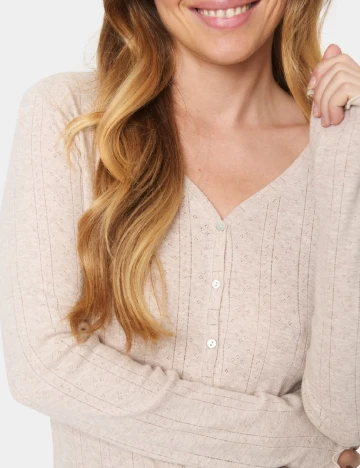 Bluza Saint Tropez, crem Crem