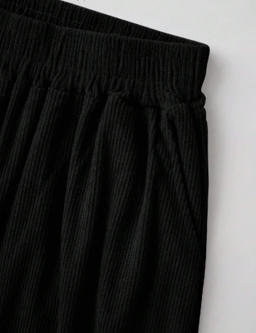 Pantaloni SHEIN CURVE, negru