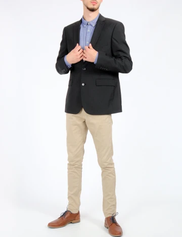 Sacou Harry Brown, negru Negru