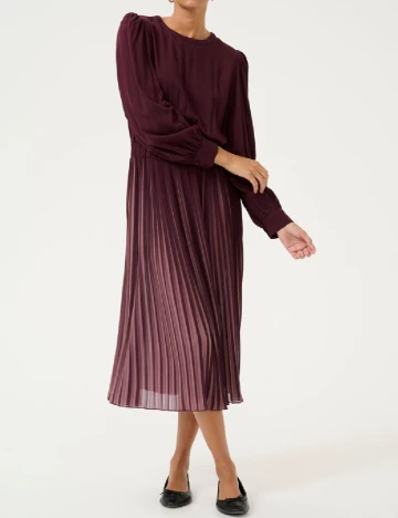 Rochie medie Culture, pruna