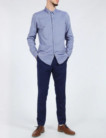 Pantaloni Jack&Jones, albastru Albastru