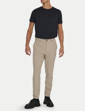 Pantaloni Matinique, crem Crem