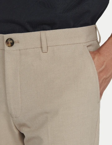 Pantaloni Matinique, crem Crem