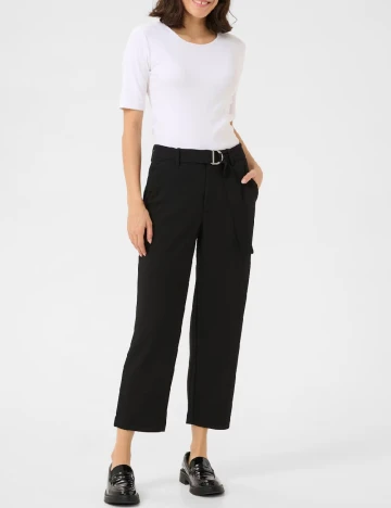 Pantaloni Kaffe, negru