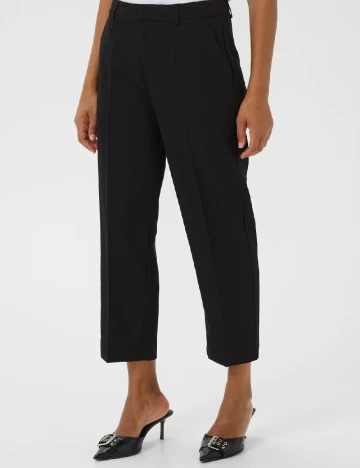 Pantaloni Kaffe, negru