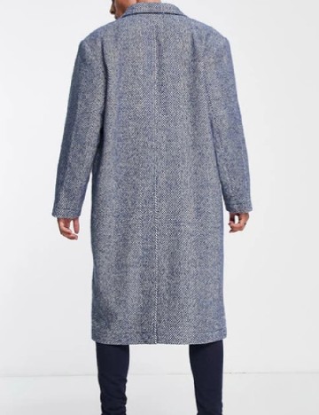 Palton ASOS, albastru