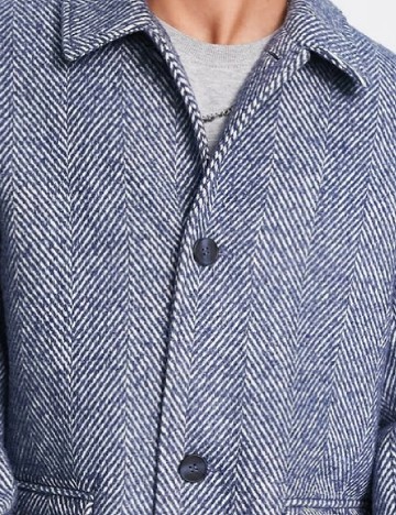 Palton ASOS, albastru