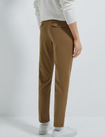 Pantaloni Zara, maro