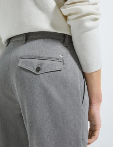 Pantaloni Zara, gri Gri