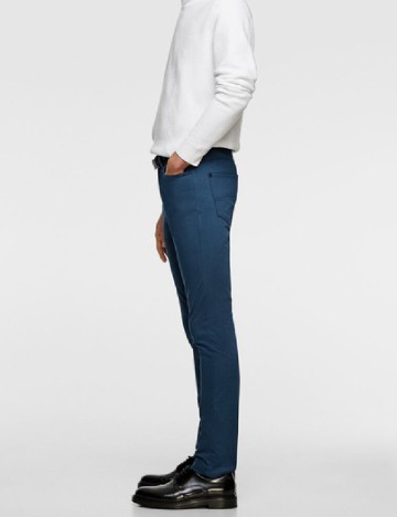 Pantaloni Zara, albastru