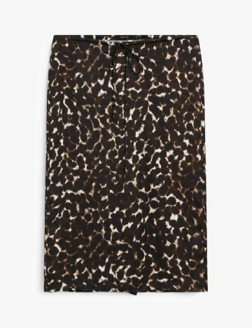 Fusta Massimo Dutti, animal print