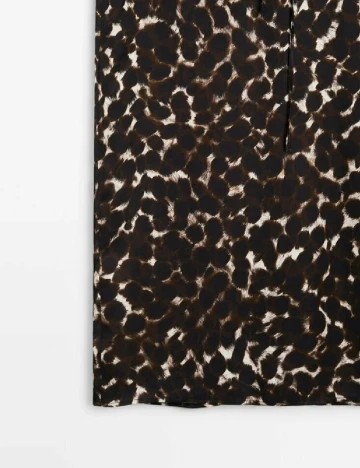 Fusta Massimo Dutti, animal print