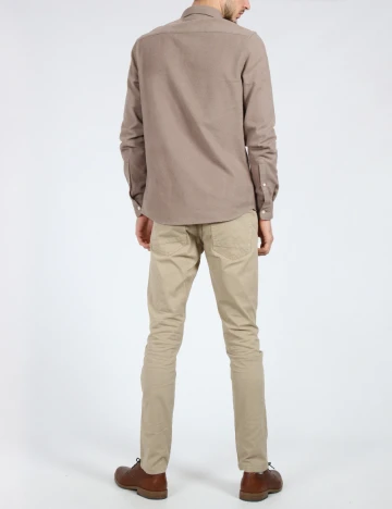 Pantaloni Zara, bej Crem