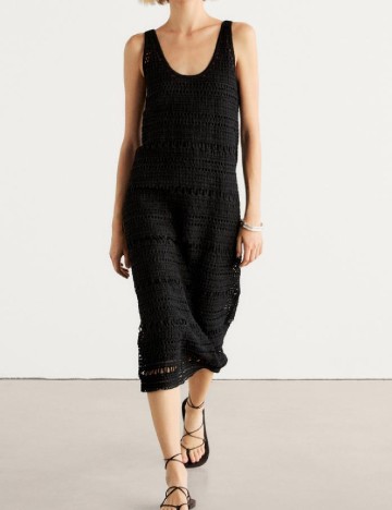 
						Rochie medie Massimo Dutti, negru