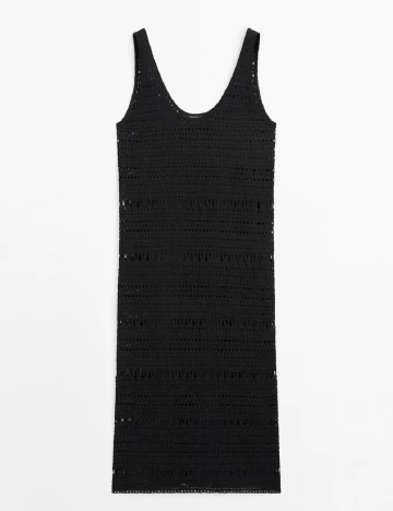 Rochie medie Massimo Dutti, negru