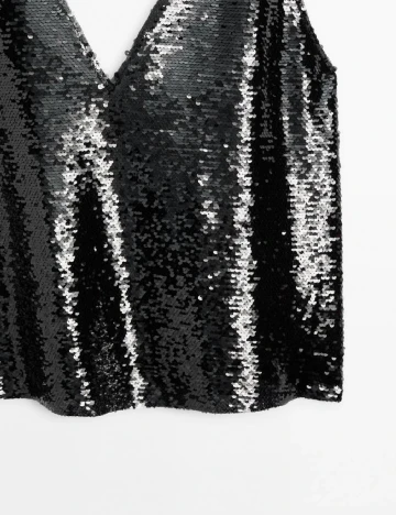 Maiou Massimo Dutti, negru Negru