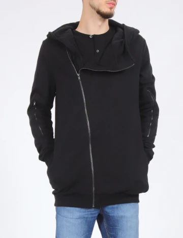 Hanorac Bershka, negru Negru