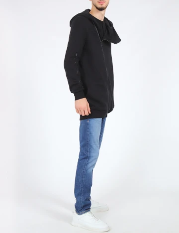 Hanorac Bershka, negru Negru